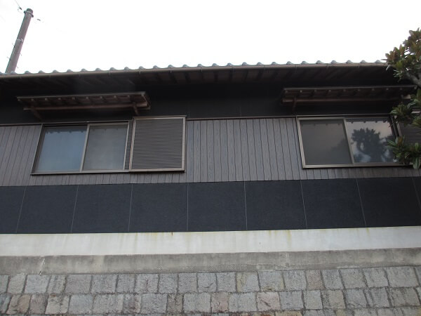 外壁の合板張替えで外観のイメージをチェンジ！ 生駒市J様邸