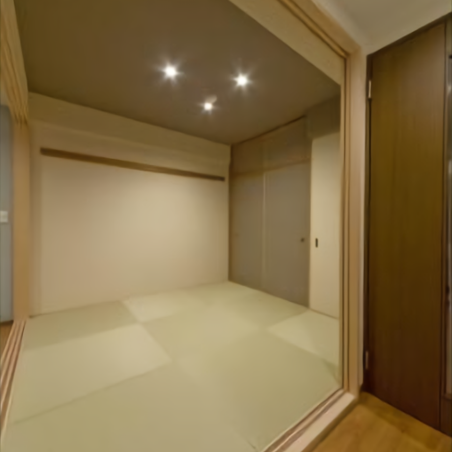 リビングと一体化した開放的な和室空間 奈良県 ビセンリフォーム